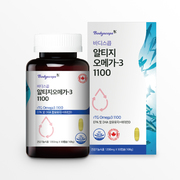 [MD추천] 바디스콥 EPA DHA 함유 비타민D 혈행개선 알티지 오메가3 소프트켑슐 90일분