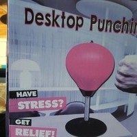 [스트레스/풀기용]   Dektop Punching Ball / 펀치볼/사무실/가정용/ 간편하게 사용가능!!