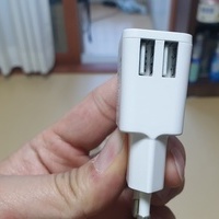 [중고] USB전원 어댑터 2포트