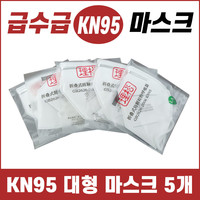 [요즘필수품] KN95 대형마스크(성인용) -(5EA)